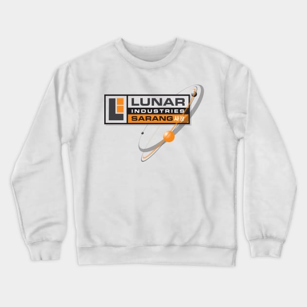 Lunar Industries Crewneck Sweatshirt by MindsparkCreative